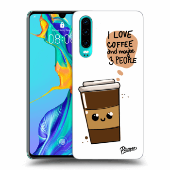 Obal pre Huawei P30 - Cute coffee