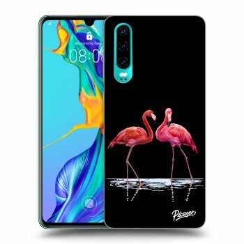 Obal pre Huawei P30 - Flamingos couple