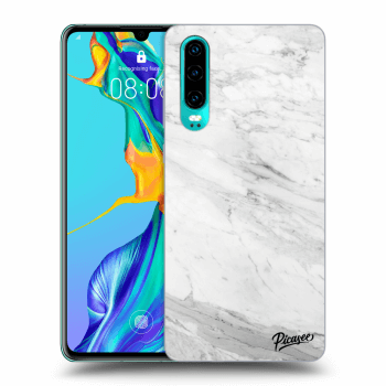 Picasee ULTIMATE CASE pro Huawei P30 - White marble