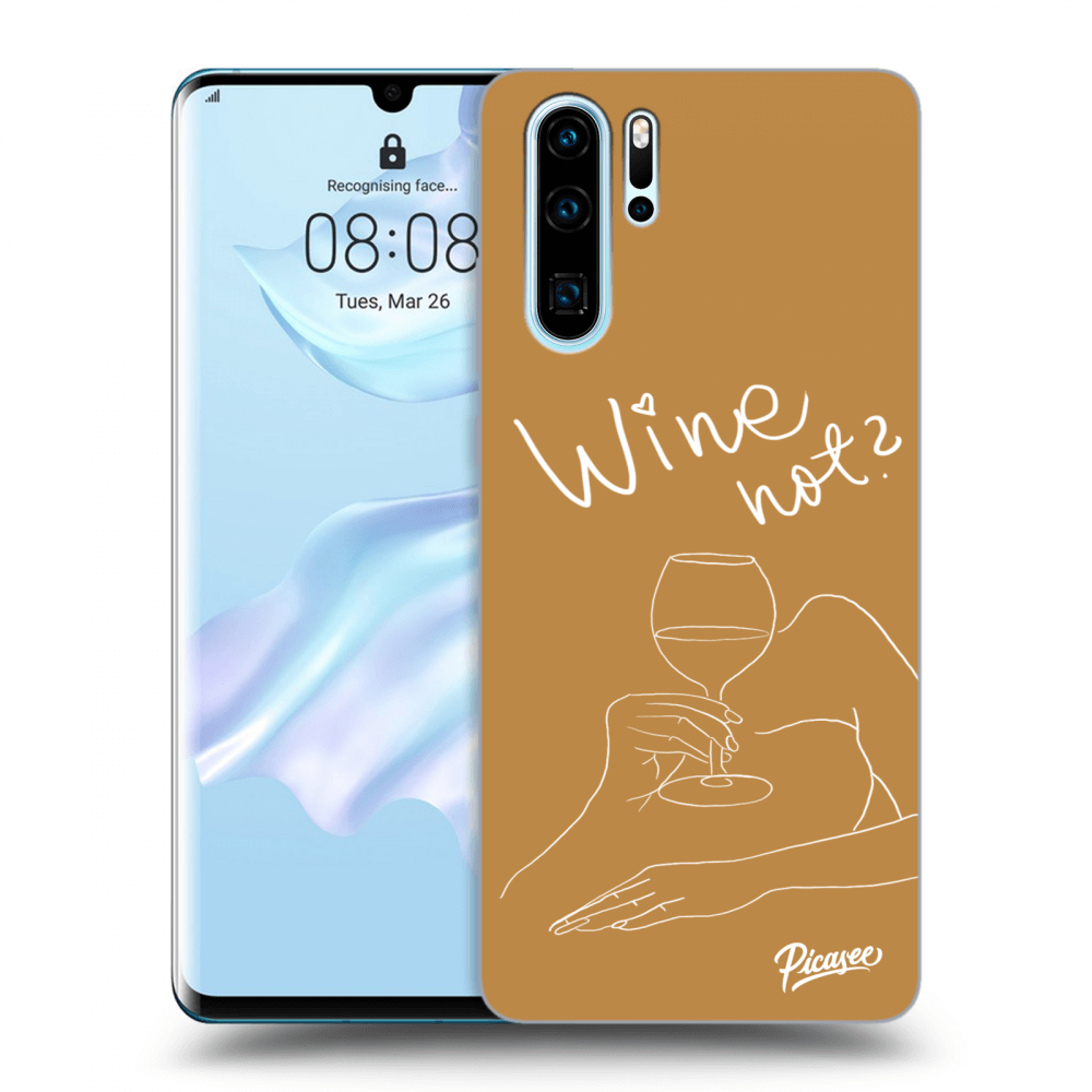 Picasee ULTIMATE CASE pro Huawei P30 Pro - Wine not