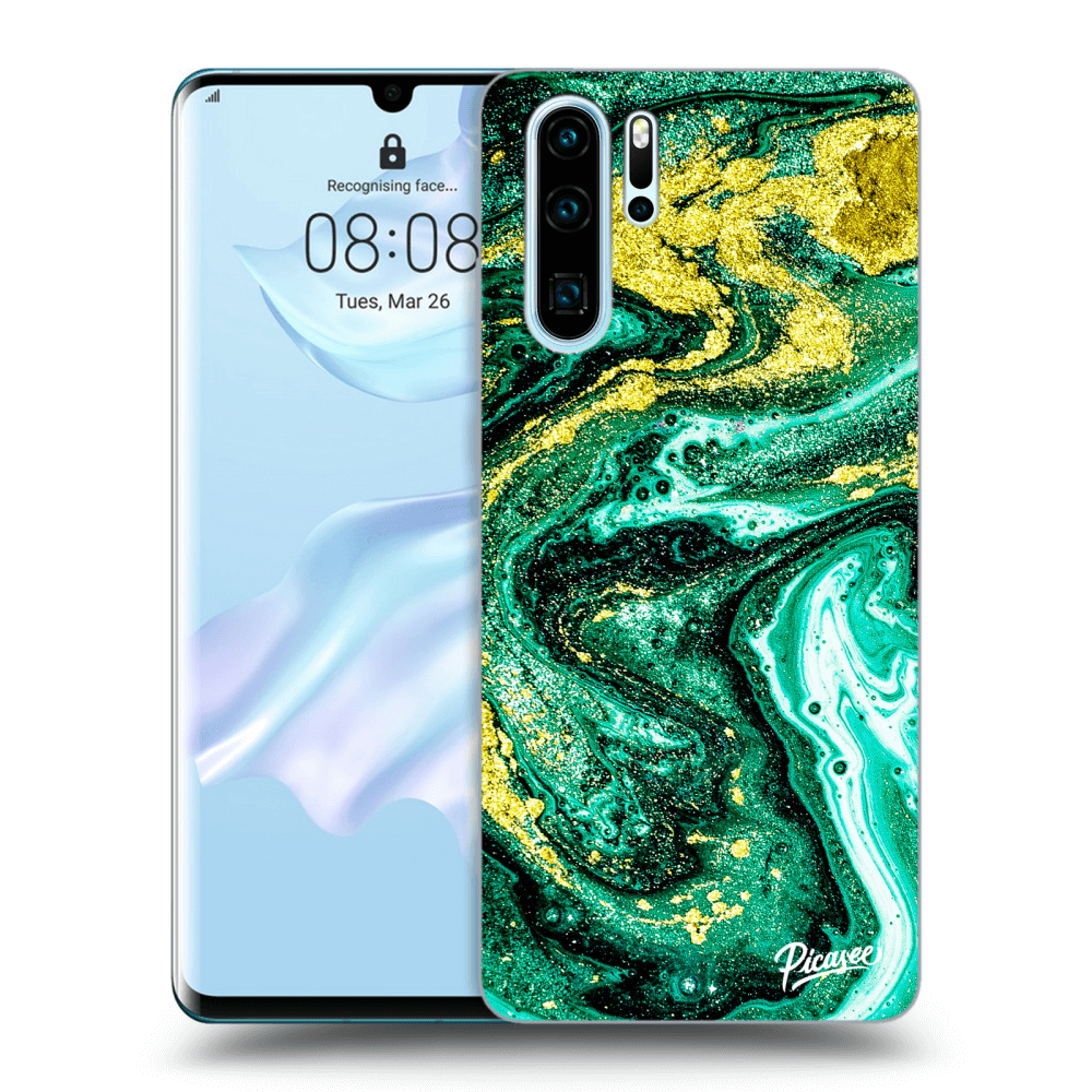 Picasee ULTIMATE CASE pro Huawei P30 Pro - Green Gold