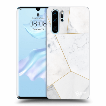 Obal pre Huawei P30 Pro - White tile