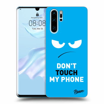 Picasee ULTIMATE CASE pro Huawei P30 Pro - Angry Eyes - Blue