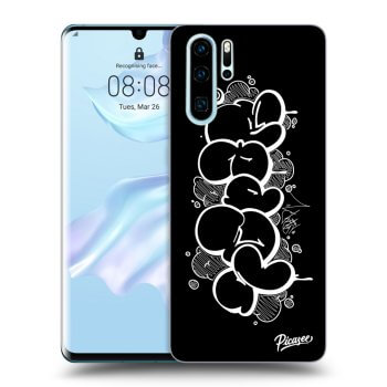 Picasee silikónový čierny obal pre Huawei P30 Pro - Throw UP