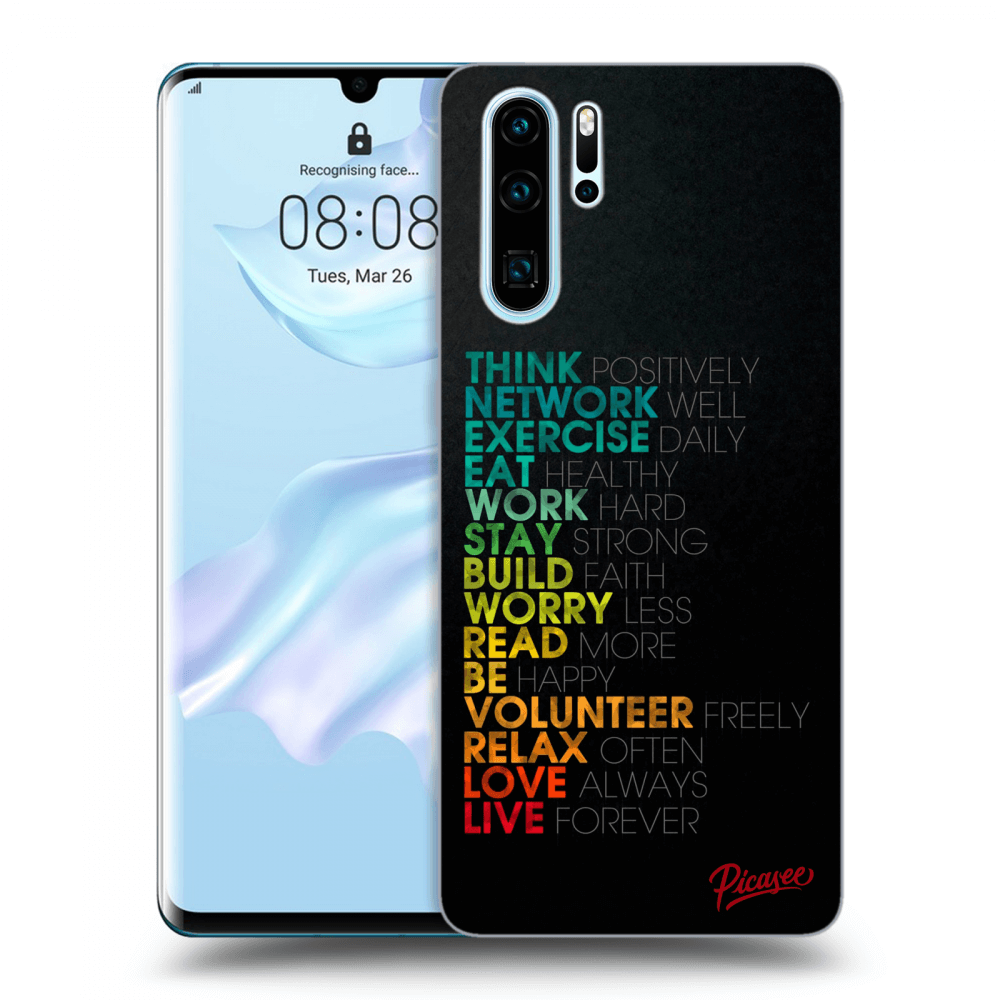 Picasee ULTIMATE CASE pro Huawei P30 Pro - Motto life