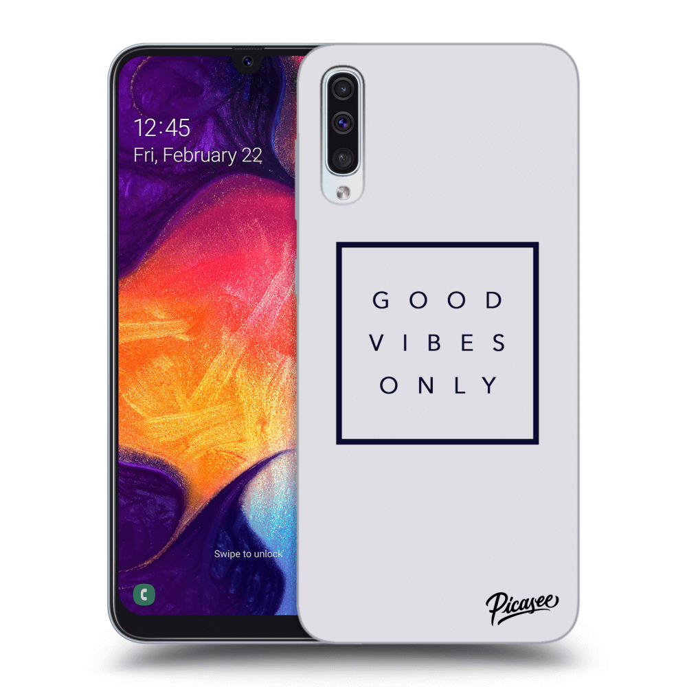 Picasee ULTIMATE CASE pro Samsung Galaxy A50 A505F - Good vibes only