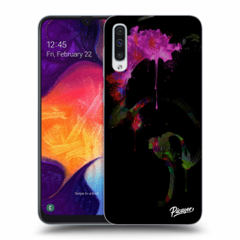 Picasee ULTIMATE CASE pro Samsung Galaxy A50 A505F - Peony black