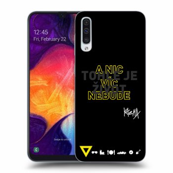 Obal pre Samsung Galaxy A50 A505F - Kazma - TOHLE JE ŽIVOT A NIC VÍC NEBUDE