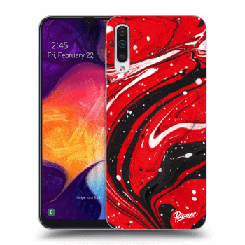 Picasee ULTIMATE CASE pro Samsung Galaxy A50 A505F - Red black
