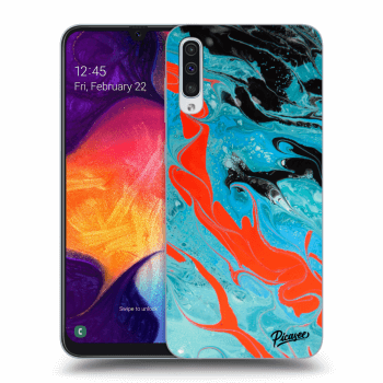 Picasee ULTIMATE CASE pro Samsung Galaxy A50 A505F - Blue Magma