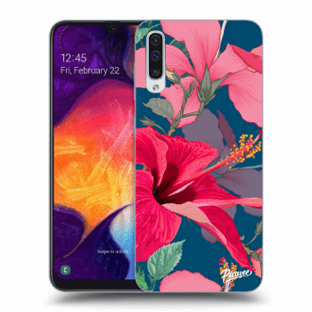 Picasee ULTIMATE CASE pro Samsung Galaxy A50 A505F - Hibiscus