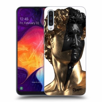 Picasee ULTIMATE CASE pro Samsung Galaxy A50 A505F - Wildfire - Gold