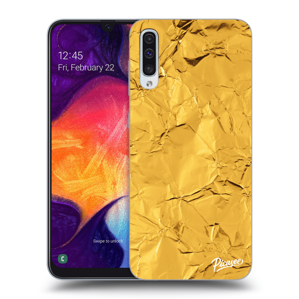 Picasee ULTIMATE CASE pro Samsung Galaxy A50 A505F - Gold