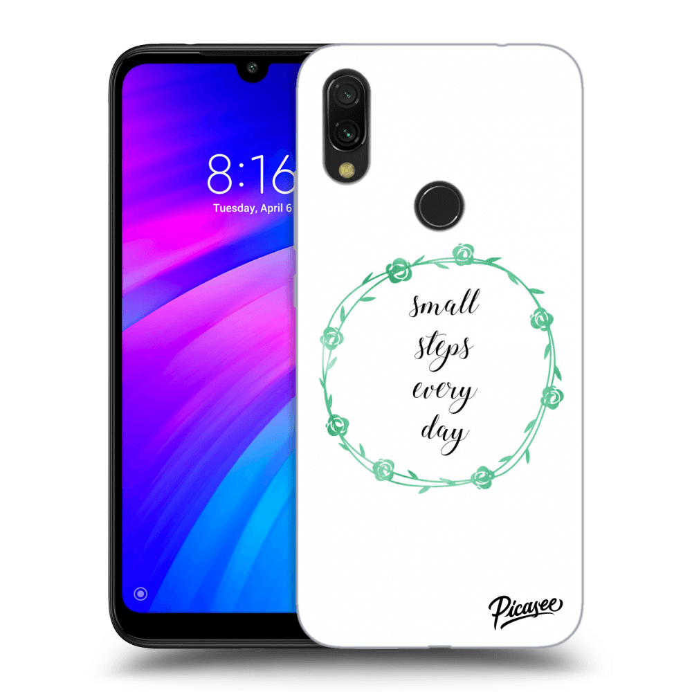 Picasee ULTIMATE CASE pro Xiaomi Redmi 7 - Small steps every day