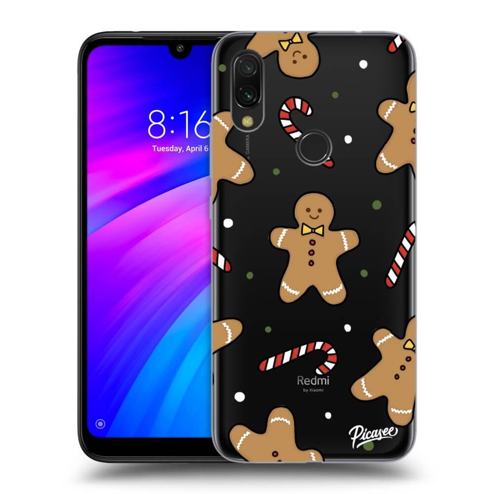 Picasee silikónový prehľadný obal pre Xiaomi Redmi 7 - Gingerbread