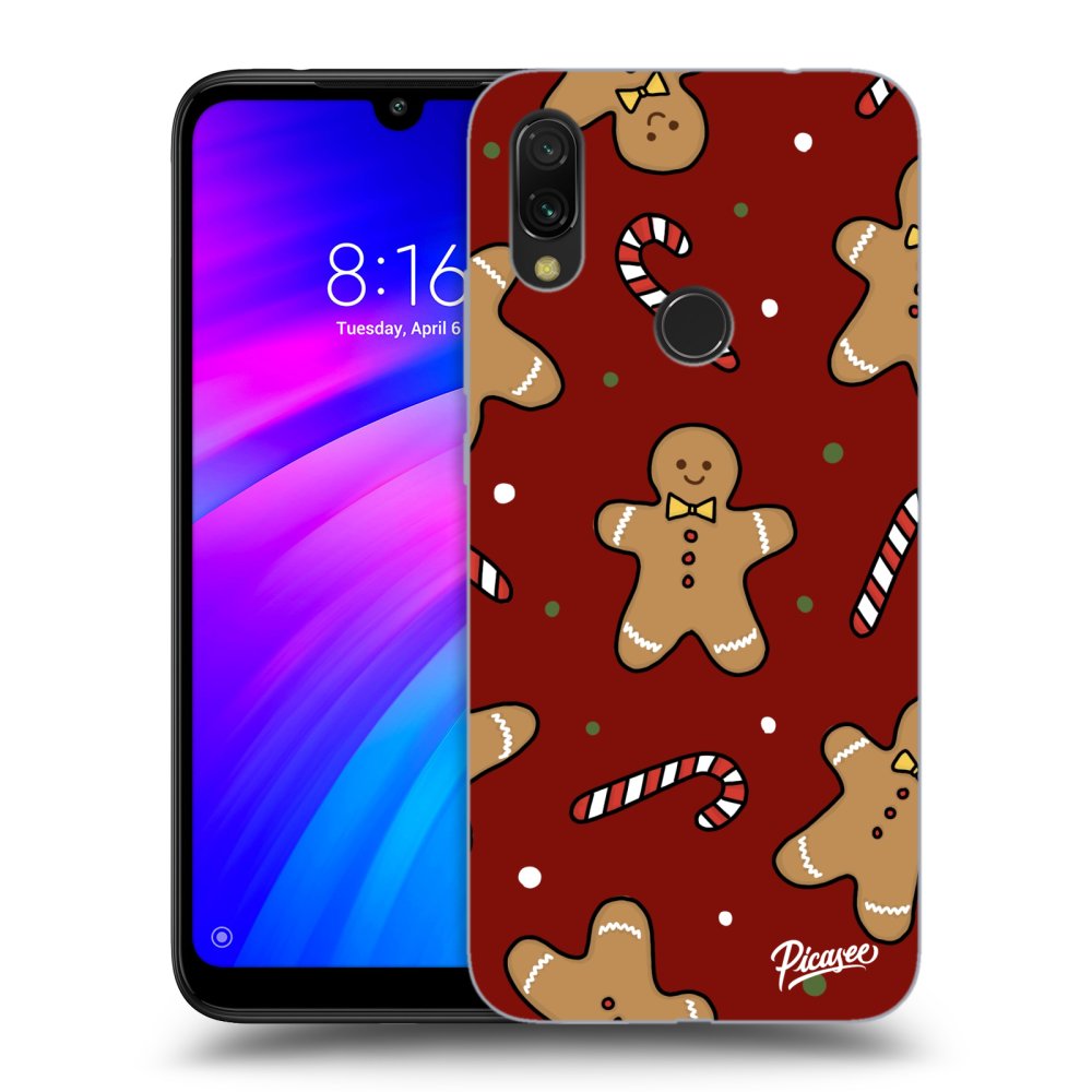Picasee silikónový prehľadný obal pre Xiaomi Redmi 7 - Gingerbread 2