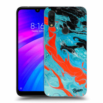 Picasee ULTIMATE CASE pro Xiaomi Redmi 7 - Blue Magma