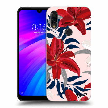 Picasee ULTIMATE CASE pro Xiaomi Redmi 7 - Red Lily