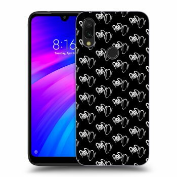 Obal pre Xiaomi Redmi 7 - Separ - White On Black