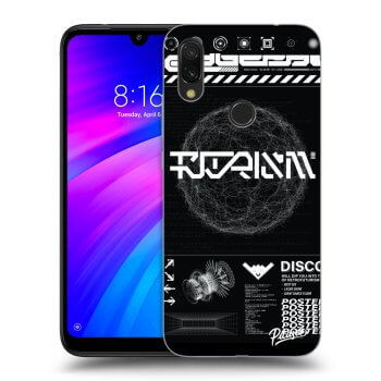 Obal pre Xiaomi Redmi 7 - BLACK DISCO
