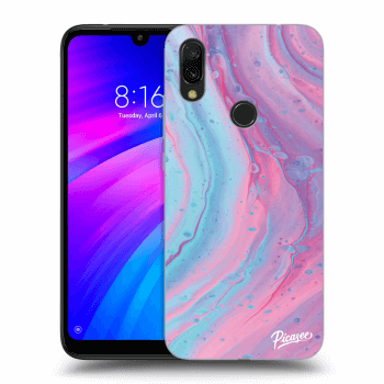 Obal pre Xiaomi Redmi 7 - Pink liquid