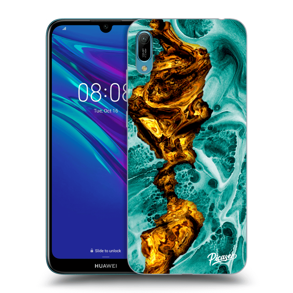 Picasee ULTIMATE CASE pro Huawei Y6 2019 - Goldsky