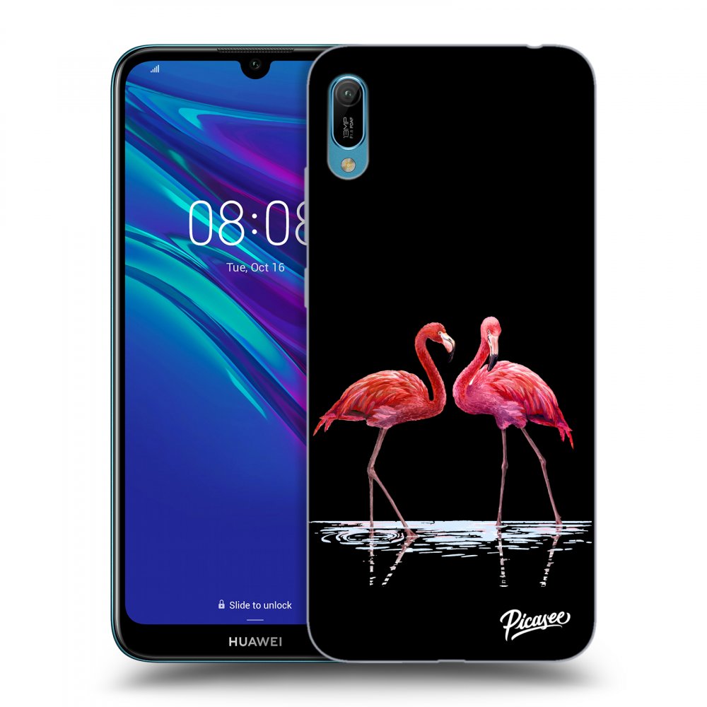Picasee ULTIMATE CASE pro Huawei Y6 2019 - Flamingos couple
