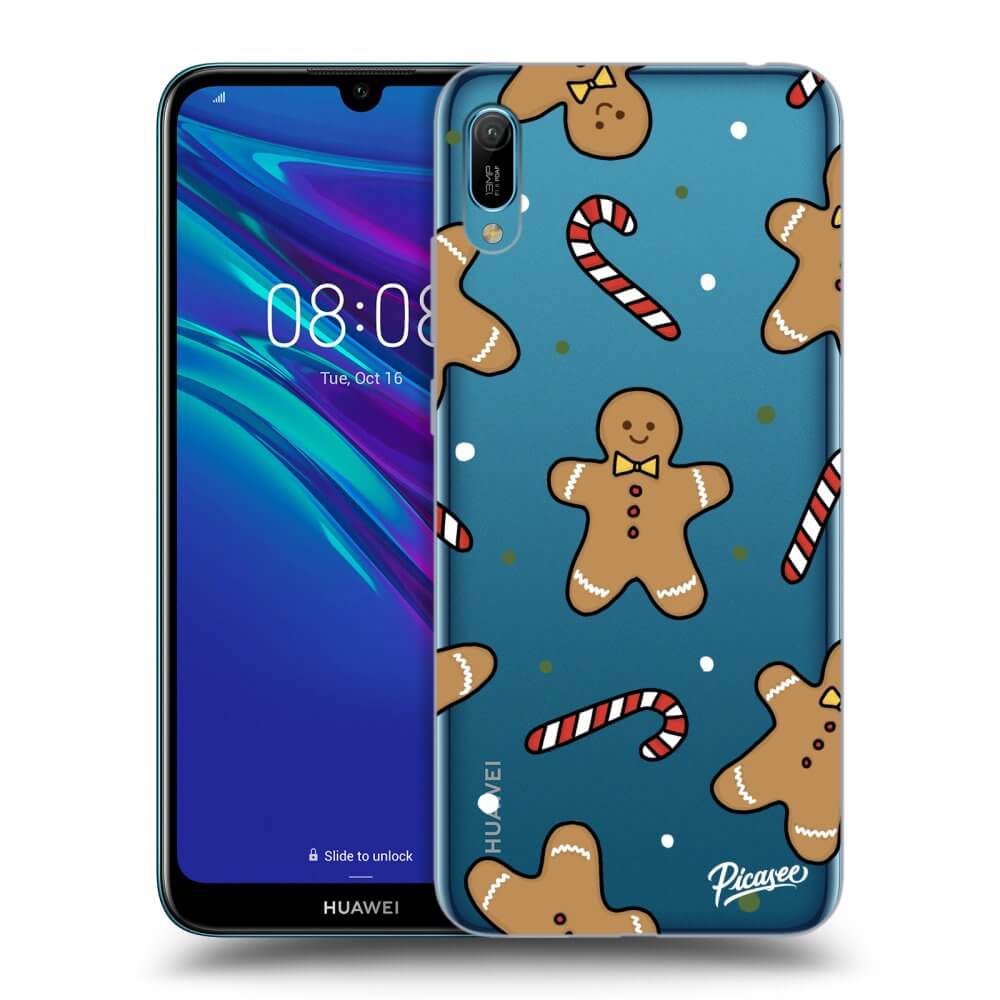 Picasee silikónový prehľadný obal pre Huawei Y6 2019 - Gingerbread