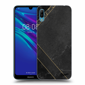 Obal pre Huawei Y6 2019 - Black tile