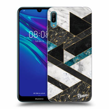 Obal pre Huawei Y6 2019 - Dark geometry