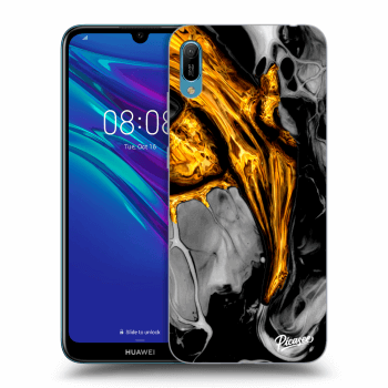 Obal pre Huawei Y6 2019 - Black Gold