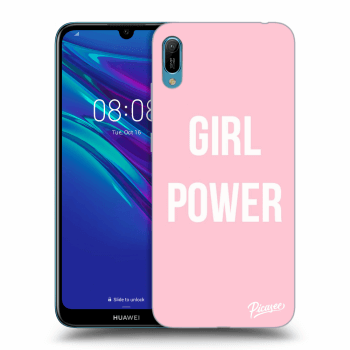 Picasee silikónový čierny obal pre Huawei Y6 2019 - Girl power