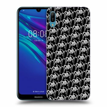 Obal pre Huawei Y6 2019 - Separ - White On Black 2