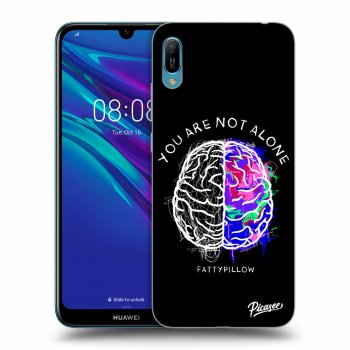 Obal pre Huawei Y6 2019 - Brain - White