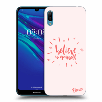 Picasee silikónový prehľadný obal pre Huawei Y6 2019 - Believe in yourself