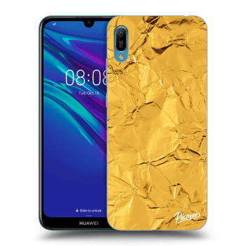 Picasee silikónový prehľadný obal pre Huawei Y6 2019 - Gold