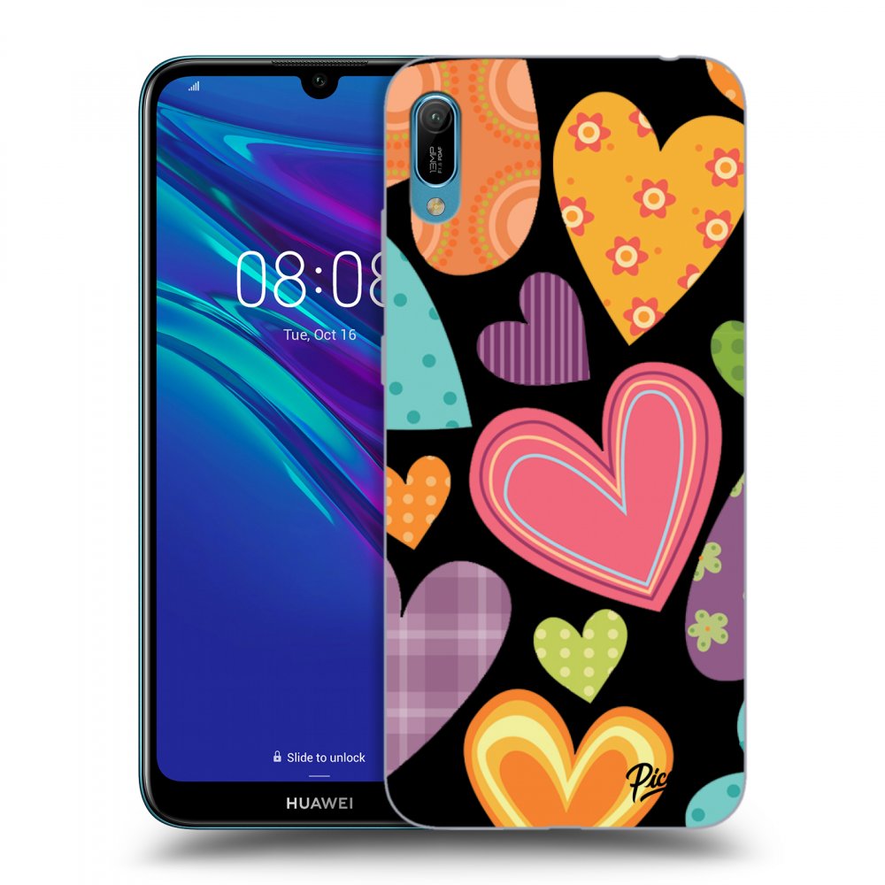 Picasee ULTIMATE CASE pro Huawei Y6 2019 - Colored heart