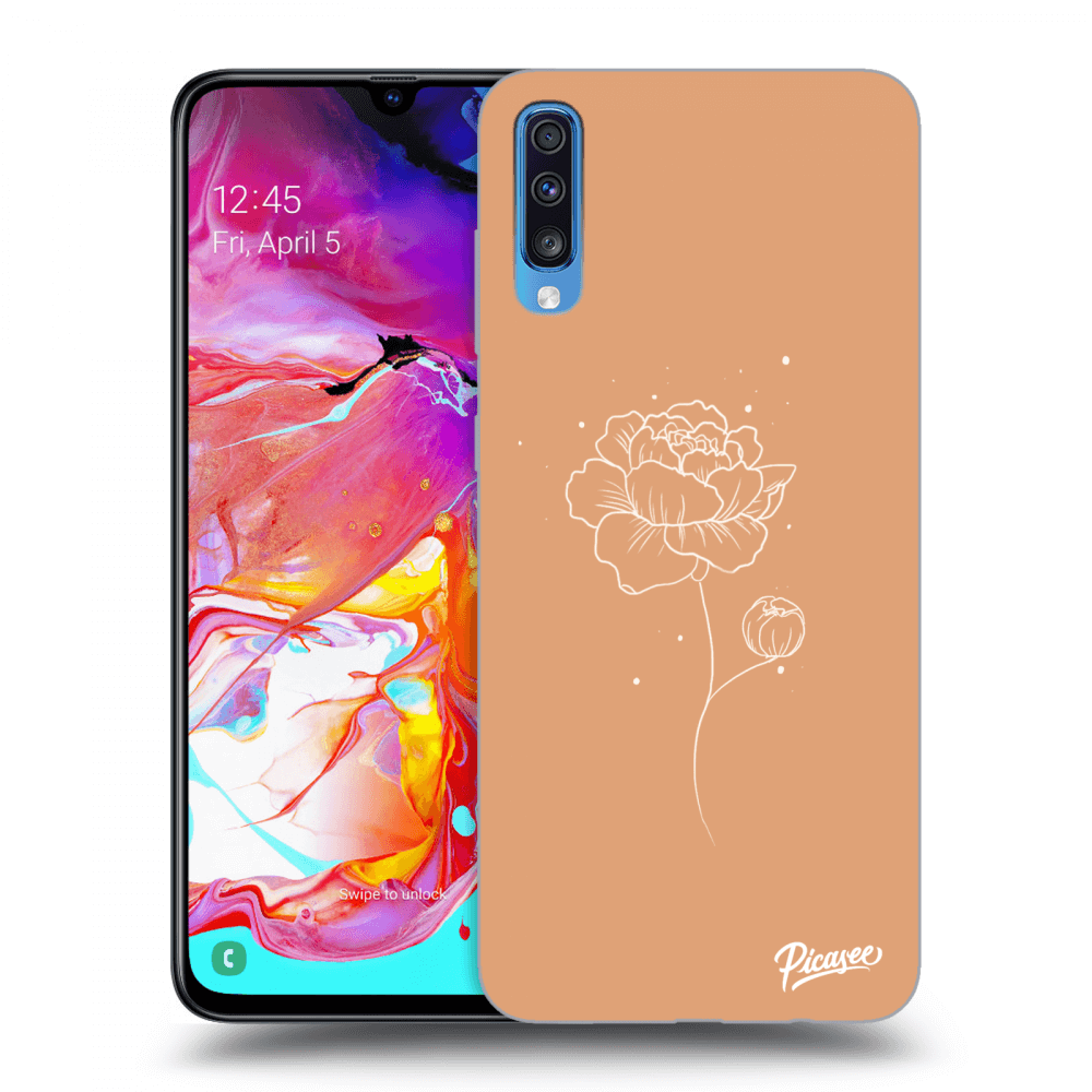 Picasee ULTIMATE CASE pro Samsung Galaxy A70 A705F - Peonies