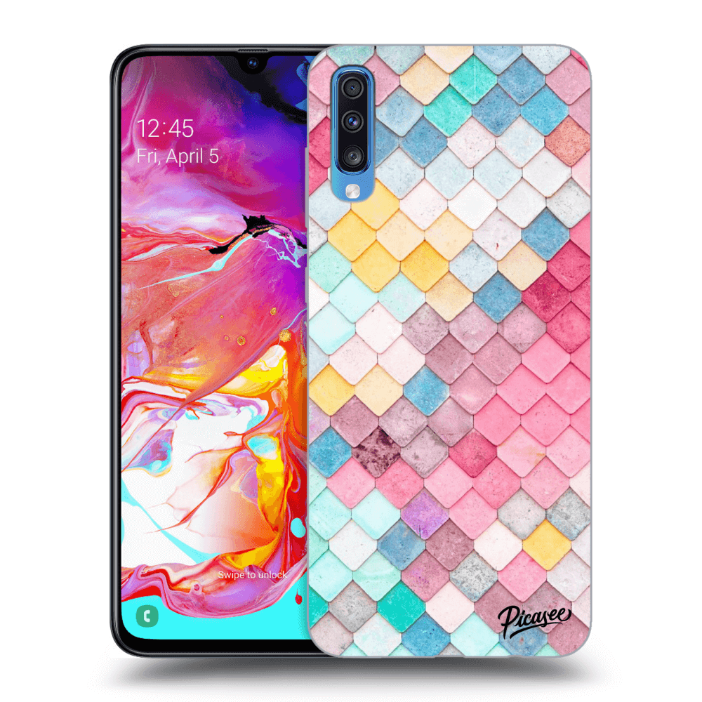 Picasee ULTIMATE CASE pro Samsung Galaxy A70 A705F - Colorful roof
