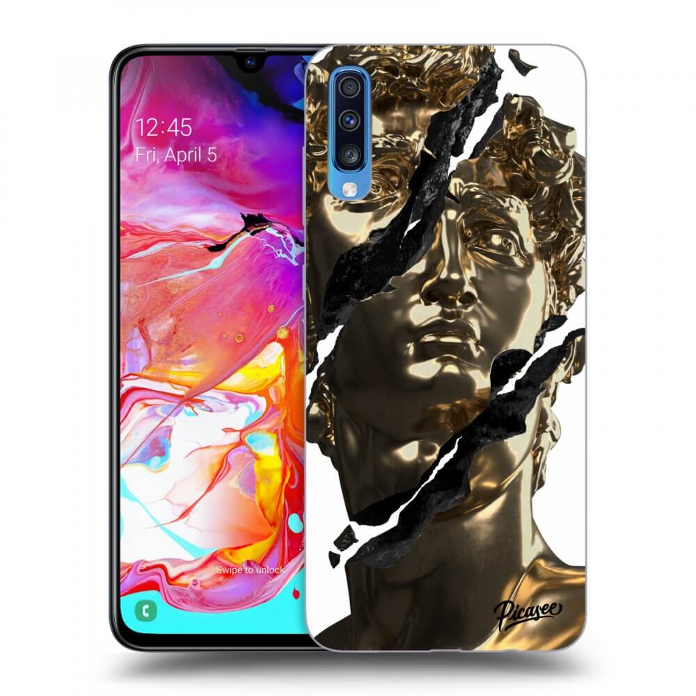 Picasee ULTIMATE CASE pro Samsung Galaxy A70 A705F - Golder