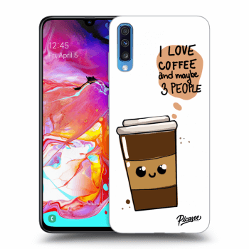 Obal pre Samsung Galaxy A70 A705F - Cute coffee