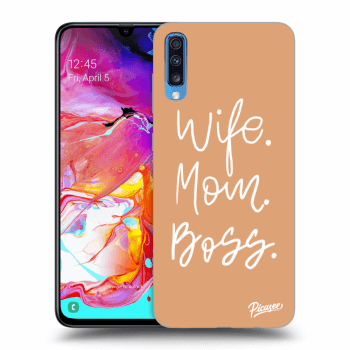 Obal pre Samsung Galaxy A70 A705F - Boss Mama