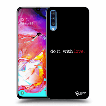 Picasee ULTIMATE CASE pro Samsung Galaxy A70 A705F - Do it. With love.