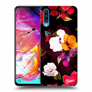 Obal pre Samsung Galaxy A70 A705F - Flowers and Berries