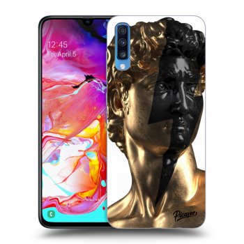 Picasee ULTIMATE CASE pro Samsung Galaxy A70 A705F - Wildfire - Gold