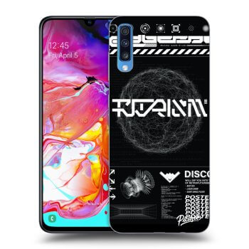 Obal pre Samsung Galaxy A70 A705F - BLACK DISCO