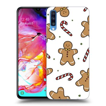Picasee ULTIMATE CASE pro Samsung Galaxy A70 A705F - Gingerbread