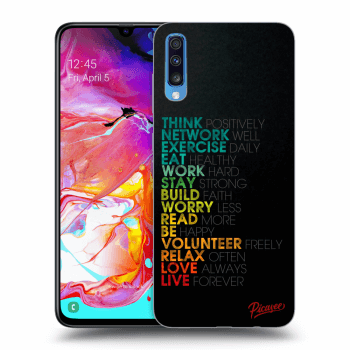 Obal pre Samsung Galaxy A70 A705F - Motto life