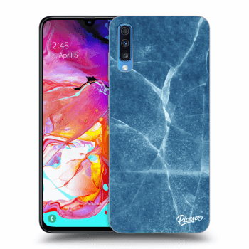 Picasee ULTIMATE CASE pro Samsung Galaxy A70 A705F - Blue marble