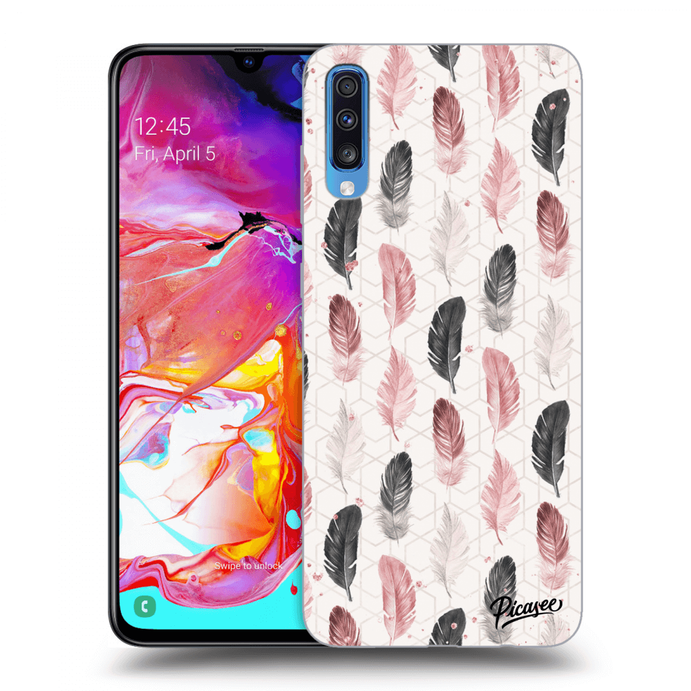 Picasee ULTIMATE CASE pro Samsung Galaxy A70 A705F - Feather 2